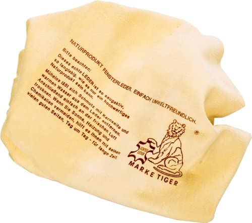 HP-Autozubehör 10074 Natur-Fensterleder, 1a Qualität Schafleder 74x49cm