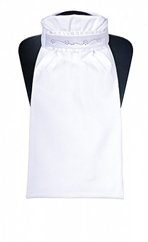 Fair Play Fairplay plastron Harmony With Crystals, White, Size M