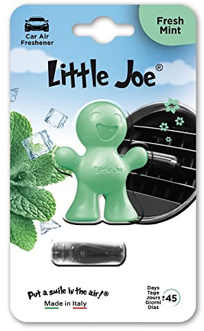 Deo Little Joe Fresh Mint Auto-Lufterfrischer, Lufterfrischer für Luft, Grün, frische Minze