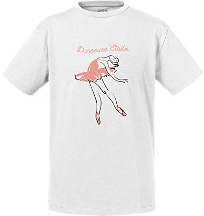 Fabulous T-Shirt Enfant Danseuse Etoile Illustration Ballet Dessin
