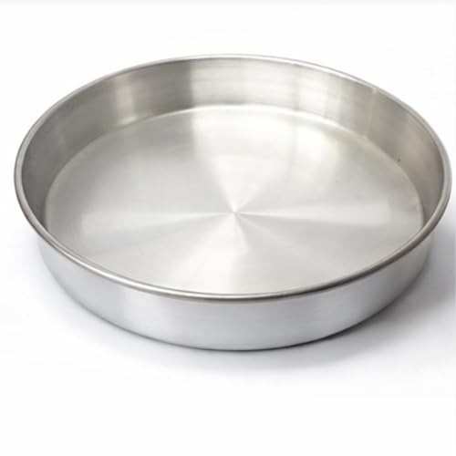 Non-Stick Heavy Duty Aluminium Pizza Baking Tray - 2 Inch Deep Design for Larger Pizzas and Deeper Crusts - Available in 8,9,10,12,14 and 16-Inch Sizes to Fit Any Oven (16inch)