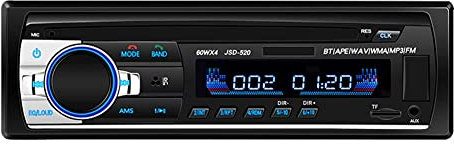 Yklhsocneg 12 V Car Player MP3 Auto Bluetooth Lettore MP3 Plug-in Radio Car Stereo Universale