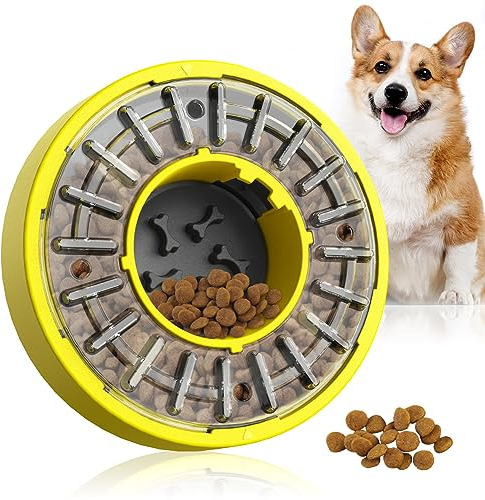 CAROZEN Hundenapf für mittlere und großer Hunde, Hundespielzeug Intelligenz, Eine Alternative zu Herkömmlichen Hundenäpfen, Hilft Hunden, Gesunde Essgewohnheiten zu Entwickeln