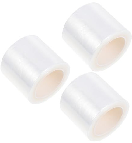 TOVINANNA 3pezzi Pellicola Trasparente Protettiva Per Sopracciglia e Labbra Da Film Semipermanenti Per Trucco Leggera e Facile Da Usare Per Estetiste e Make-up Artist