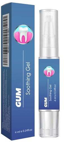 Gel per gengive, gel riparatori e protettivi per denti e gengive, riduzione dell'ingiallimento e cura orale, pulizia dei denti sbiancante, lenitivo e rivitalizzante, alito fresco (1pcs)