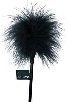 Lovetwoo Federkitzler Schwarz