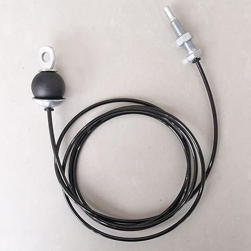 JT2D 1M/2M/2.5M/3M/3.5M/4M/5M/6M Gym Wire Rope Heavy Duty Steel Wirerope for Home Cable Machine Thick 5mm Rope Fitness Pulley Accessories (Color : 2.5m)