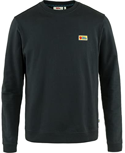 Fjällräven Herren Vardag Sweatshirt, Black, M