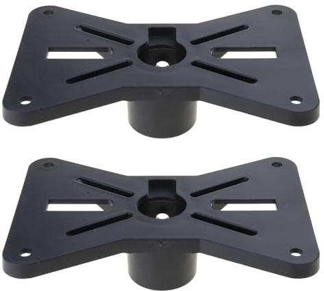 Zqxnt 2 Pcs Professional Sound Bracket Tray For Standard Stand Sound Accessories For Stage Lighting (Black) Sand Tray