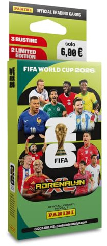 FIFA WORLD CUP 2026™ Adrenalyn XL™ - Ecoblister da 3 Bustine Panini