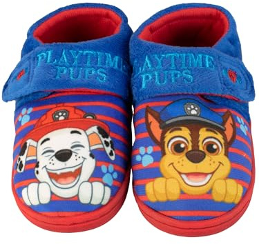 Paw Patrol Boys Slippers Chase Blue 10