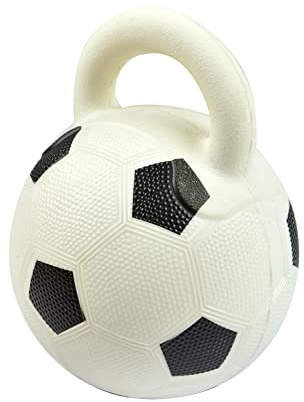 Fotboll leksak med plasthandtag 15 x 20 cm