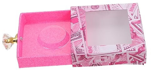 Gogogmee 1pezzi Scatola Portaciglia Rectangolare Con Finestra Trasparente Organizer Per Extension Ciglia Per Viaggi Shopping e Ufficio Realizzata Cartone Robusto e Leggero