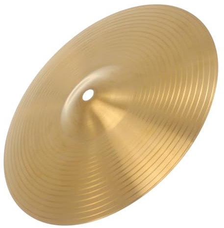 Vaguelly Schlagzeug-becken Aus Messing Für Jazz-drum Percussion-drum-becken Kompatibel Mit Verschiedenen Schlagzeug-typen Langlebig Und Widerstandsfähig Gegen Verformung Und Verschleiß