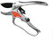 Ratsche HAND Gartenschere 20,3 cm – Amboss-Gartenschere aus Aluminium – Gartengeräte, – ergonomischer Griff mit Soft Grip – Teflon-beschichtete Schneiden Klinge