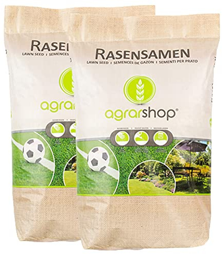 Agrarshop Spielrasen RSM 2.3 20 kg Qualität Rasensamen Familienrasen Grassamen