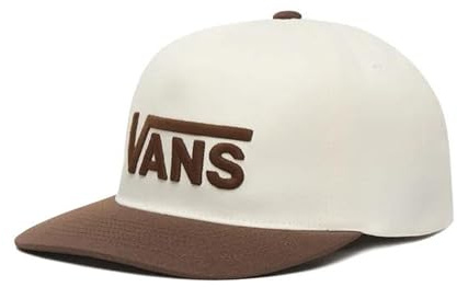 Vans Herren Drop V Logo Cap, Vintage Cocoa, One Size