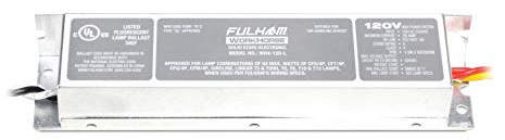Fulham Lighting Fulham WorkHorse Adaptable Ballast, WH4-120-L , Silver