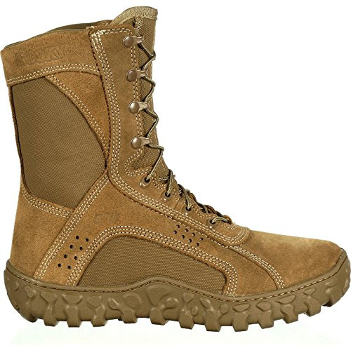 ROCKY S2V Tactical Military Boot, Coyote Brown, Size 11(M)