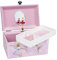 goki 15562 Ballerina Musikbox Musikspieldose, Rosa/Violett, 18 x 11,4 x 9,8 cm