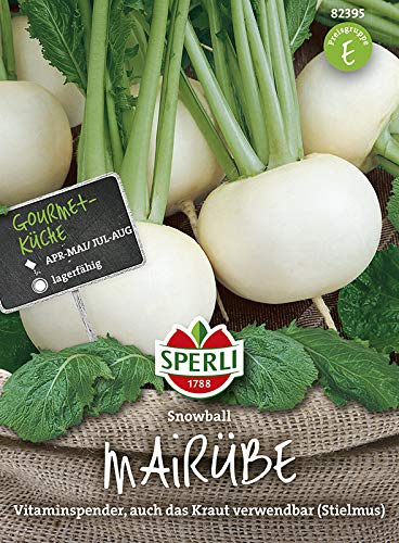 Rübensamen - Mairüben Snowball von Sperli-Samen