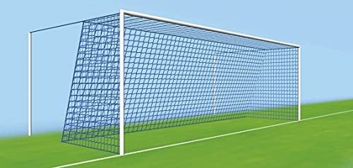 Cordamanía 7 Red para porterías de Futbol, Adultos Unisex, Blanco, 6,10x2,10x1,00x1,50