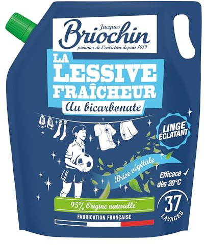 Jacques Briochin Recharge Ma Lessive au bicarbonate de soude - Fraîcheur 1,7L