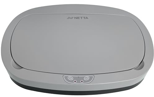NETTA Replacement Bin Lid for 50L Plastic Sensor Bin - Grey
