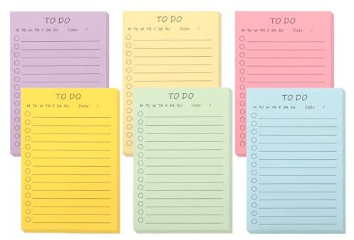 Haftnotizen, 300 Blätter Sticky Notes, 15 X 10cm To Do Listen Block, Haftnotizen Klebezettel, Seitenmarker, Page Marker für Planer Erinnerung Schreibwaren Büroartikel Studium Must Haves