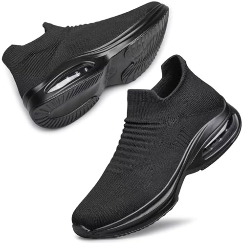 ADQ Zapatillas Deportivas Mujer Zapatillas Casual para Mujer Slip On Sneakers con Air Cushion Support sin Cordones 40 EU