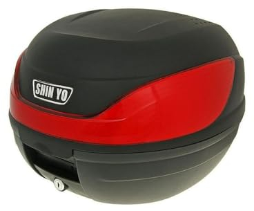 SHIN YO Top Case Koffer MlLANO 32 l (Black,32 l)