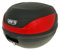 SHIN YO Top Case Koffer MlLANO 32 l (Black,32 l)
