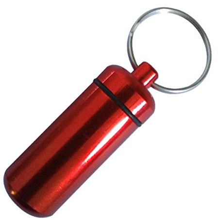 AllCachedUp Bison Tube Geocache Geocaching Waterproof Container with waterproof Log Sheet