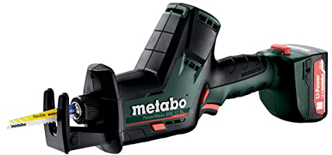 Metabo Akku-Säbelsäge PowerMaxx SSE 12 BL (602322500) Kunststoffkoffer 12V 2x2Ah Li-Ion + SC 30, farbe, size