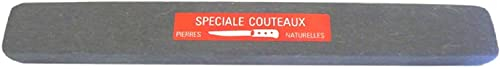 L'ARIEGEOISE, Pietra per affilare Naturale dei Pirenei, Affilacoltelli Cote Grano 1000 Affilacoltelli Professionale Coltelli da Cucina Scalpelli per Legno Ascia 160 x 20 x 10 mm Artigianale Francese