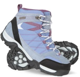 Mountain Warehouse Trail Kids Waterproof Walking Boots | Boys & Girls Lightweight, Durable & IsoDy Footwear, EVA Footbed & High Traction for Extra Grip & Stability, Best for Hiking
