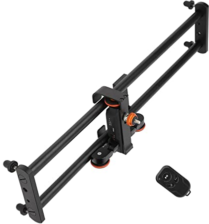 Tbest Slide Rail, YELANGU Camera Video Track Dolly Motorized Electric Slider Dolly pour Smart Phone Camera
