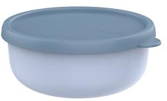 Mepal - Récipient pour micro-ondes Lumina - Boîte hermétique alimentaire avec couvercle pour frigo, congélateur, four vapeur, micro-ondes et lave-vaisselle - Bol de service - 750 ml - Nordic blue