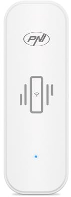 PNI SafeHouse HS501 Sensor de vibración con Wi-Fi, Compatible con la aplicación Tuya, Fuente de alimentación de 3 V