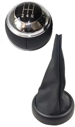 Pommeaux Levier Vitesse Pour BMW Mini Cooper R50 R52 R53 2000-2006 Avec Soufflet Anti Poussière - Poignées Boîte Manuelle Couvercle Voiture (5 Speed Set)