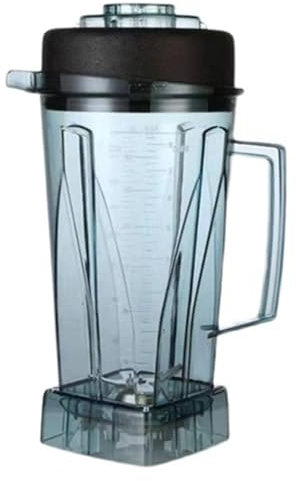 Mixbecher kompatibel mit TWK-767, TM-800, JTC-767, für Omniblend Mixer-Behälter mit Klingen und Deckel für effizientes Mischen und Aufbewahren