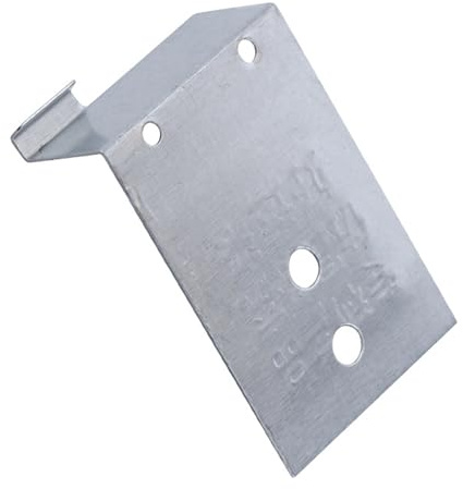 100 staffe di supporto per telaio di porte in legno con fori per viti per pannelli delle porte, pannelli laterali per la maggior parte dei telai delle finestre, piastre di connessione per telai