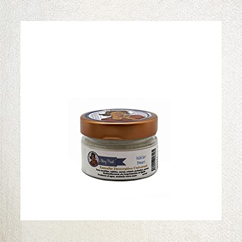 Mary Paint | Pintura para muebles efecto Chalk Paint, Nacar Metalizado - 140ml