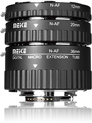 MEIKE MK-N-AF1-A Makro Elektronische Halterung Autofokus Makro Metall Verlängerungsrohr Adapter Für Nikon DSLR Kamera