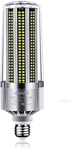 ONIVIB 200W LED Mais lampen Glühbirnen, E40 Buckelsockel, 24000 Lumen (2000W-Äquivalent) 5000K kaltweißes Tageslicht, für großflächige kommerzielle Beleuchtung, Garage Warehouse Factory