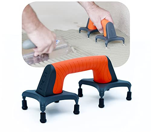EasyLean - Herramienta de soporte para paletas, fabricada con orgullo en los Estados Unidos, práctica herramienta de mano para suelos, paneles de yeso, cemento y aplicación adhesiva, herramienta de