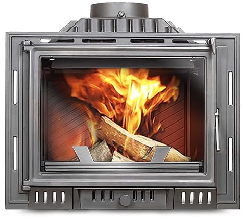Inserto per camino a legna in ghisa - W6 (10,1 kW) ECO