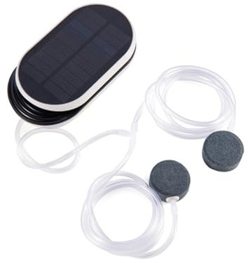 HAPINARY Bomba De Solar Para Acuarios y Peceras 3 Modos De Potencia Diseño Compacto y Silencioso