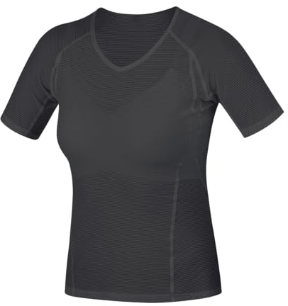 GORE WEAR M Maglia intima a maniche corte da donna, 40, Nero