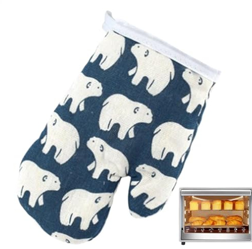 Gants de Cuisine pour - Gants de Cuisine antidérapants et résistants à la Chaleur pour Les Petites Mains